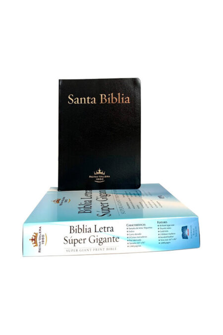 Santa Biblia Reina Valera 1960 letra súper gigante - con índice