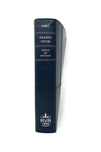 Biblia de Estudio Diario Vivir RVR60 con índice - cover color negro - Imagen de 2