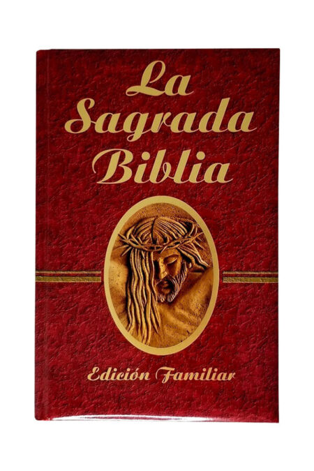 La Sagrada Biblia Edición Familiar, De la Vulgata Latina Por Felix Torres Amat (Biblia Roja con fotos del papa francisco). Grupo Clasa.