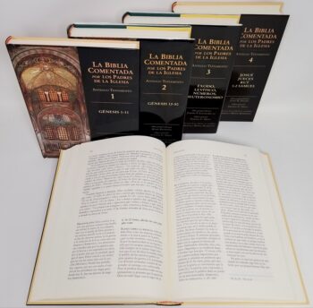 La Biblia comentada por los Padres de la Iglesia Antiguo y Nuevo Testamento - Se incluyen los treinta (30) volúmenes de la colección. - Image 3