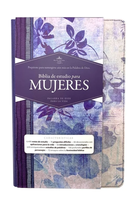 Biblia de estudio para mujeres RVR 1960 - con índice