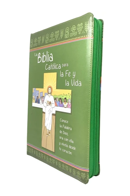 La Biblia Católica para la Fe y la Vida - con cremallera y uñeros