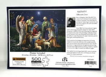 Nativity Puzzle 500 pieces - Rompecabezas del Nacimiento 500 piezas - Image 3