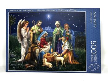 Nativity Puzzle 500 pieces - Rompecabezas del Nacimiento 500 piezas