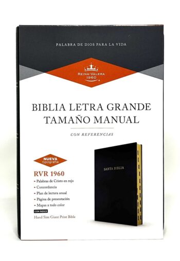 Biblia Reina Valera 1960 - letra grande tamaño manual