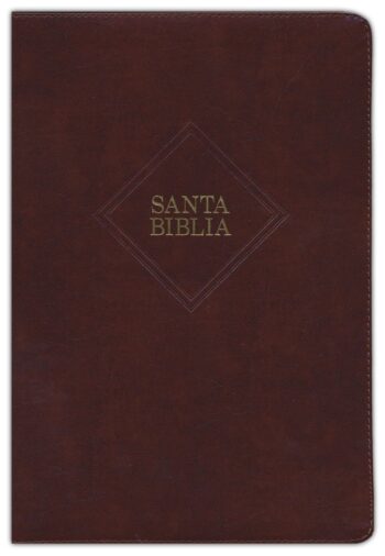 Santa Biblia - Letra Supergigante - RVR60 - Marrón, piel fabricada y índice - Con referencias - Image 2